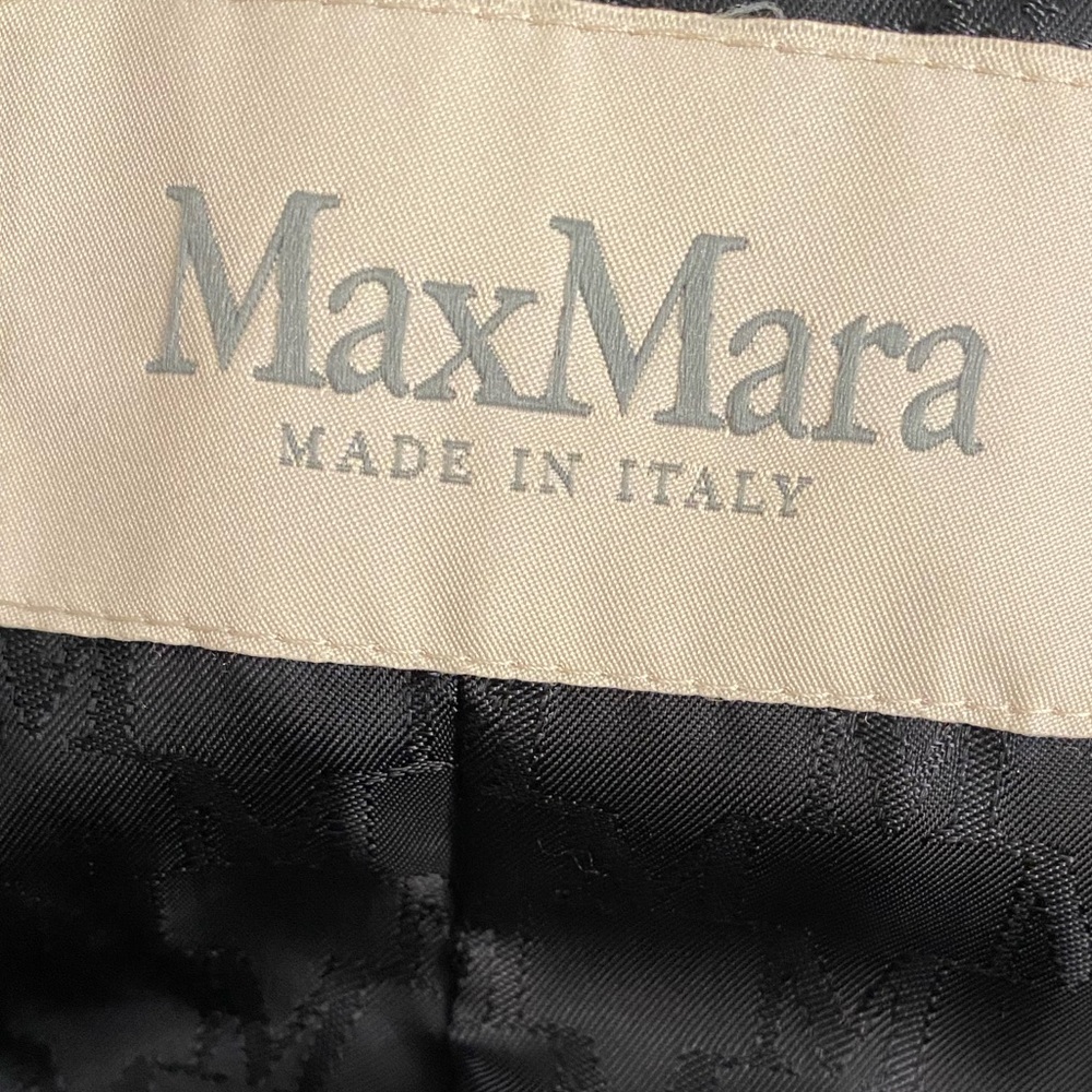 Max mara maxmara madame icon 101801 black coat - Picture 11 of 14